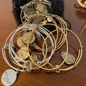 The ultimate Alex and ani collection. Includes both silver and gold